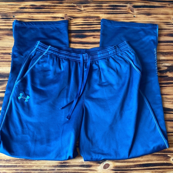 UNDER ARMOUR BLUE TRACKIES sz L - Picture 1 of 7
